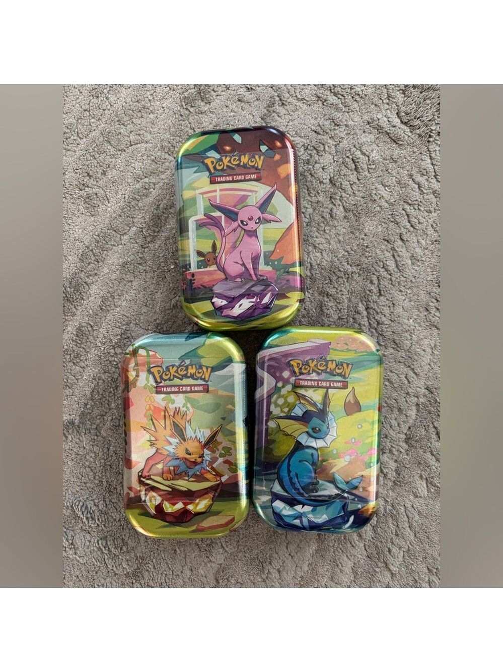 Pokémon TCG:Scarlet & Violet-Prismatic Evolutions Mini Tin , NEW PER BOX - Picture 3 of 4